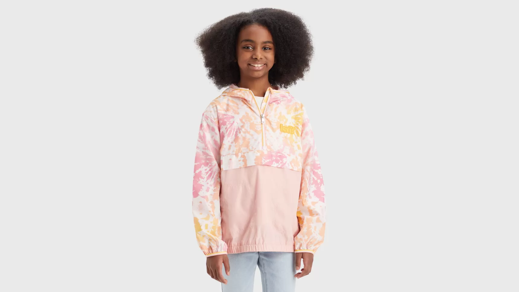 Cheap Colorblock Anorak Kinderen Tiener