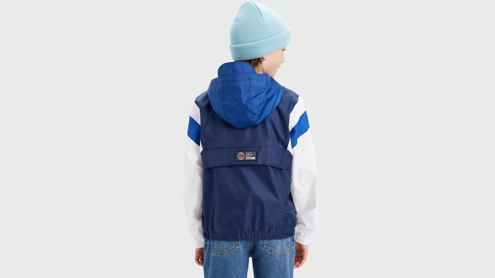 Store Colorblock Anorak Kinderen Tiener