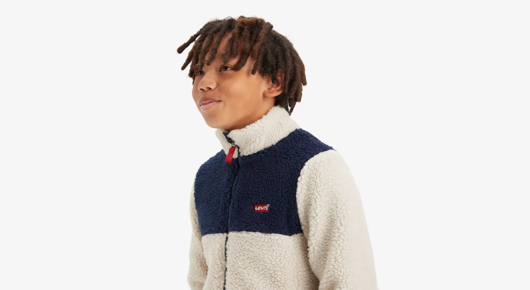 Hot Colorblock Sherpa Jack Voor Tieners Kinderen Tiener