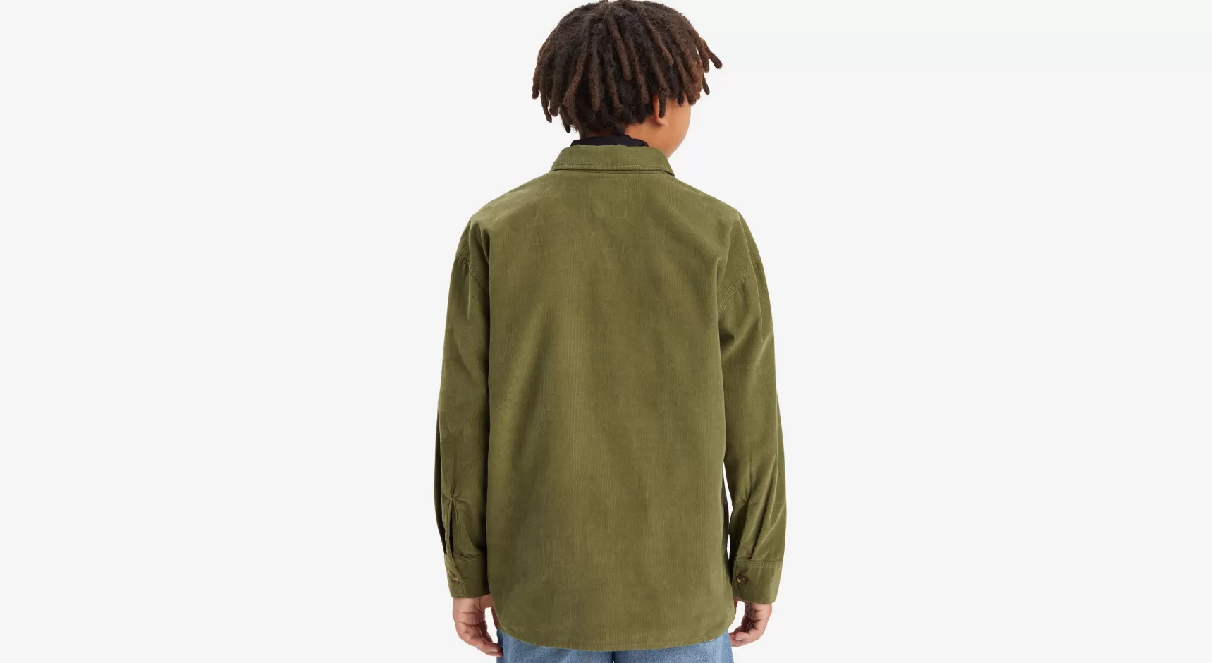 Discount Corduroy Overhemd Met Knoopsluiting Voor Tieners Kinderen Tiener