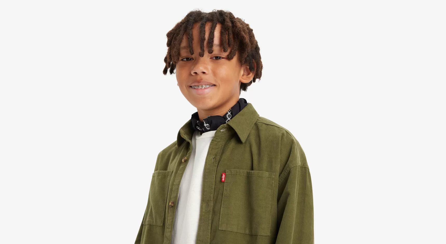 Discount Corduroy Overhemd Met Knoopsluiting Voor Tieners Kinderen Tiener