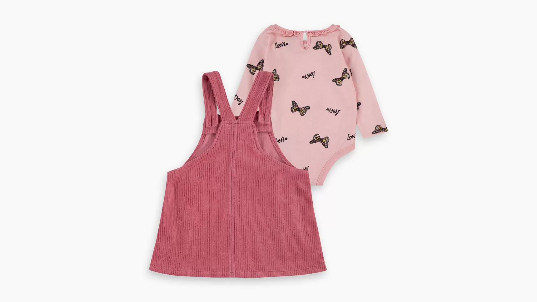 Outlet Corduroy Skirtall Driedelige Set Voor Baby'S Kinderen Baby