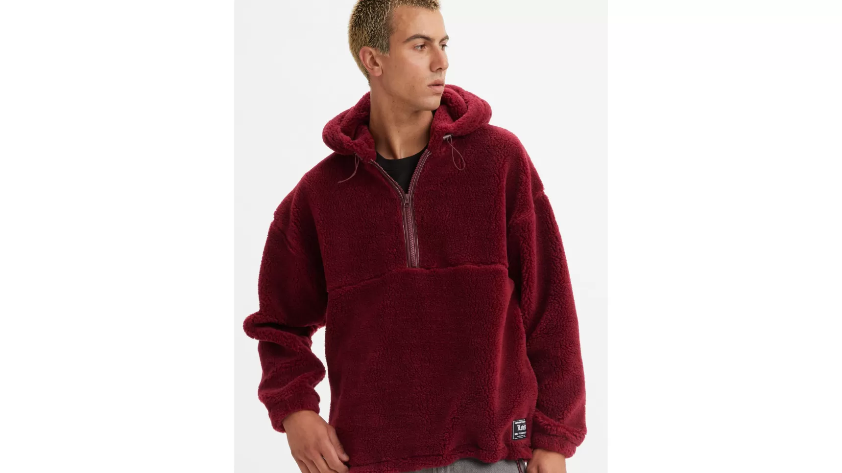 Clearance Cozy Hoodie Met Halve Rits Heren Truien & Sweaters