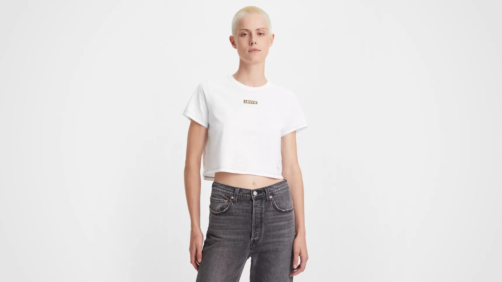 Shop Cropped Jordie T-Shirt Dames Tops & T-Shirts