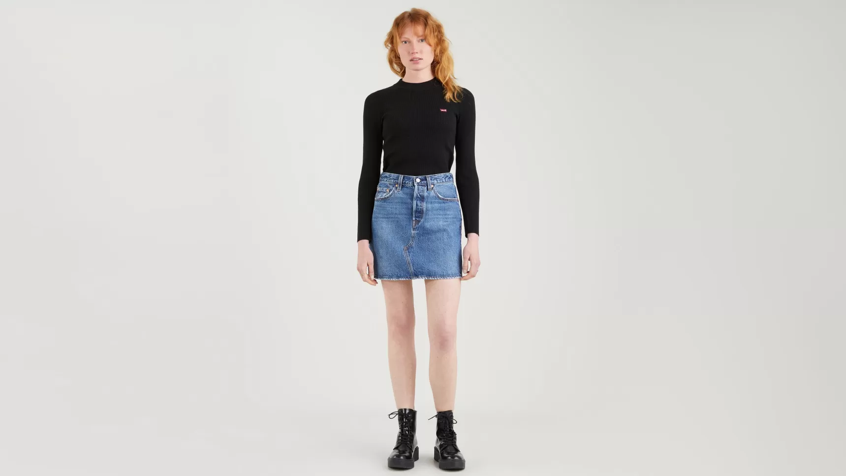 Clearance Deconstructed Iconic Rok Hoge Taille Dames Shorts & Rokken