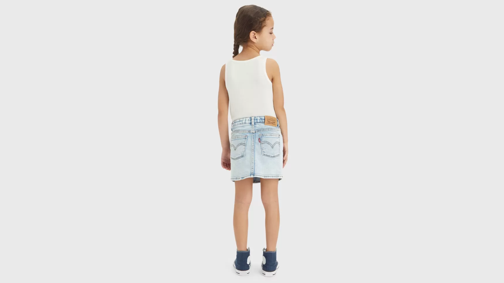 Discount Denim Rok Met Hoge Taille Kinderen Peuter & Kids