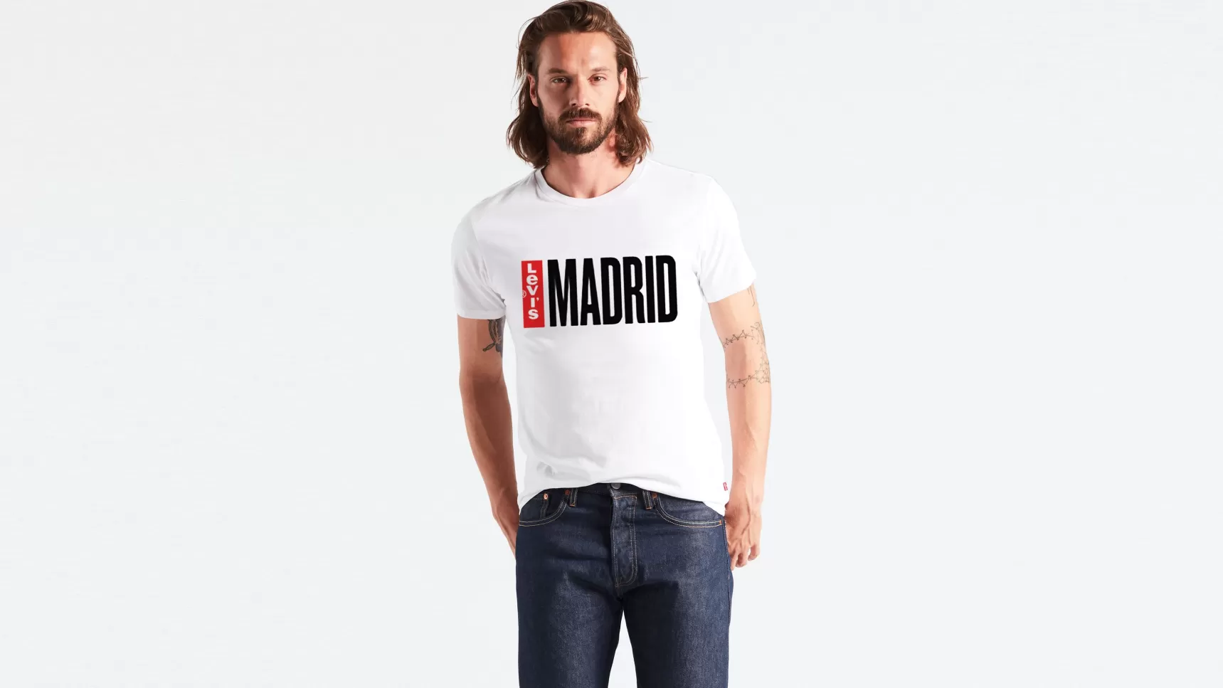 New Destination T-Shirt Madrid Heren T-Shirts