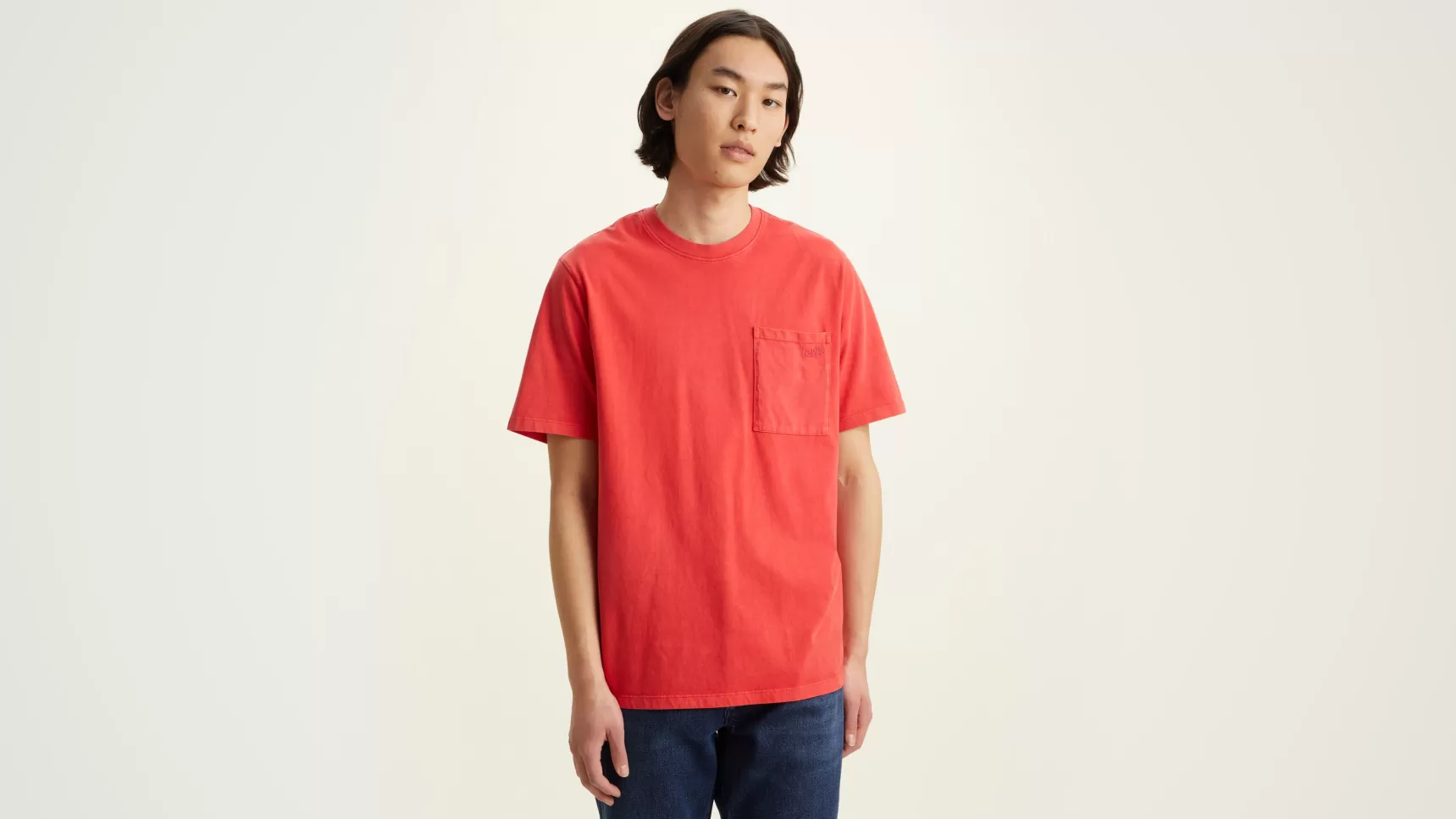 New Easy Pocket Tee Heren T-Shirts