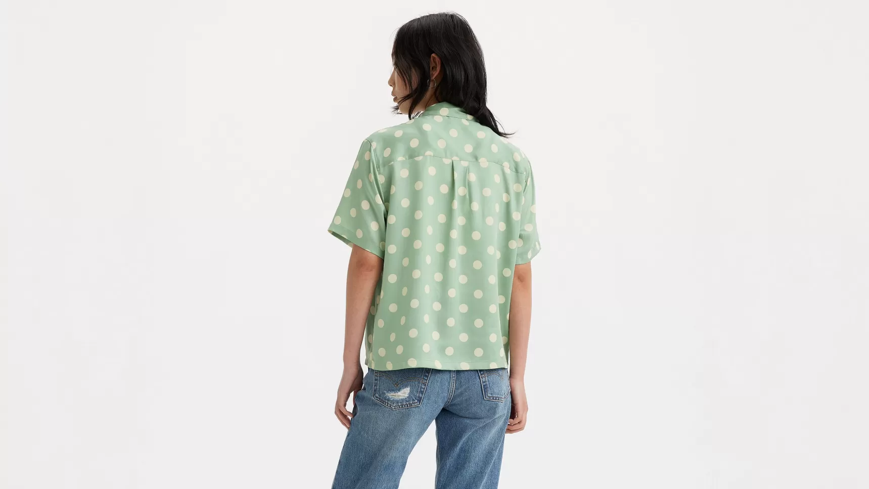 Cheap Ember Bowling Blouse Met Korte Mouwen Dames Tops & T-Shirts