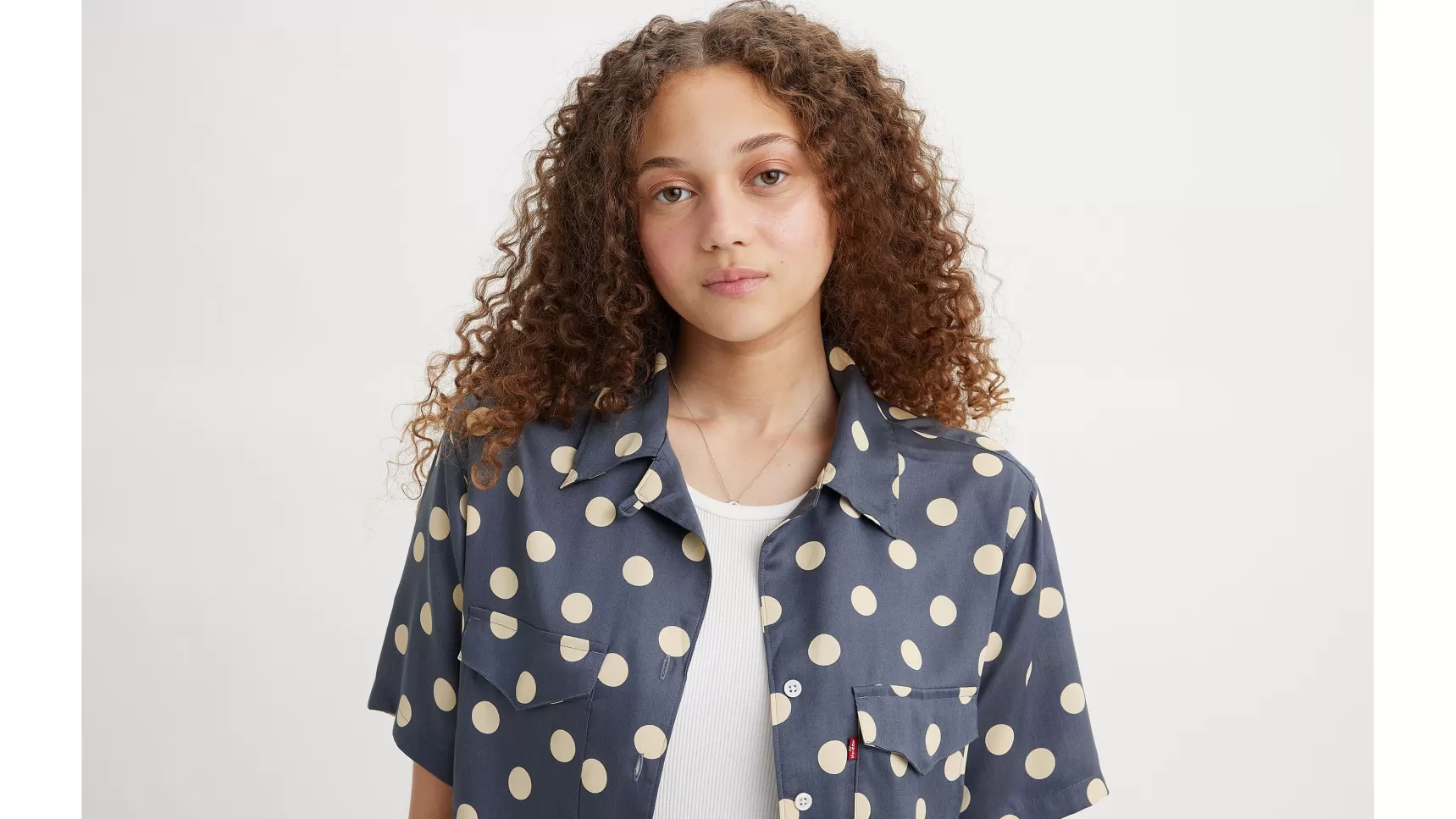 Hot Ember Bowling Blouse Met Korte Mouwen Dames Tops & T-Shirts