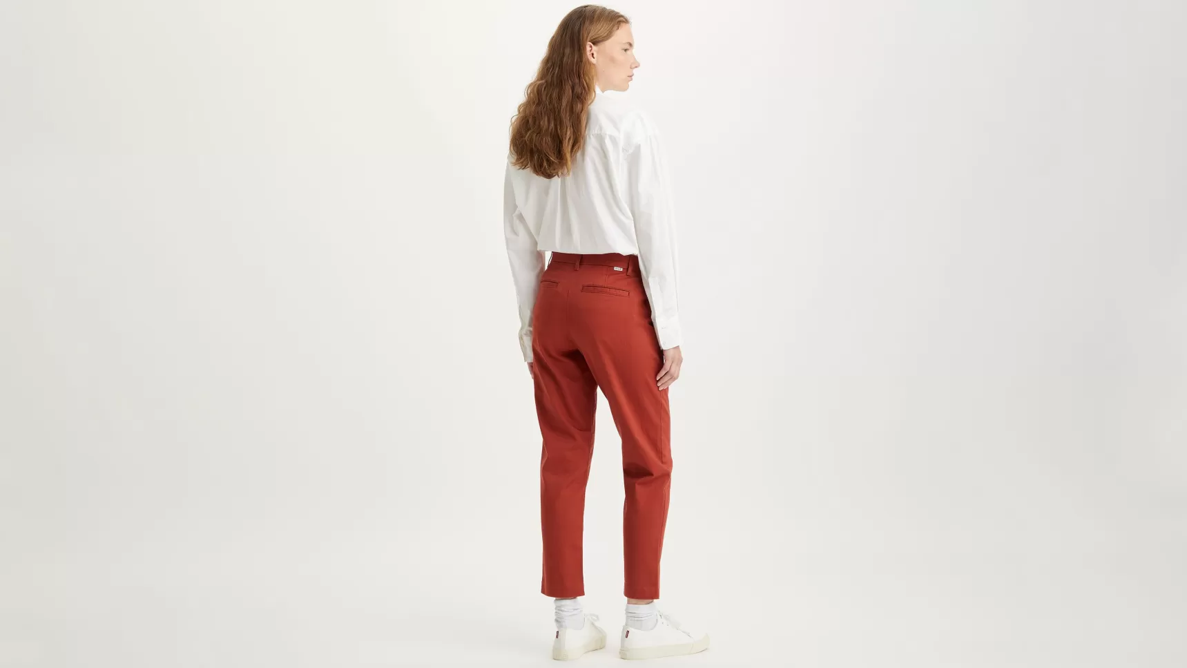 Outlet Essential Chino Broek Dames Broeken