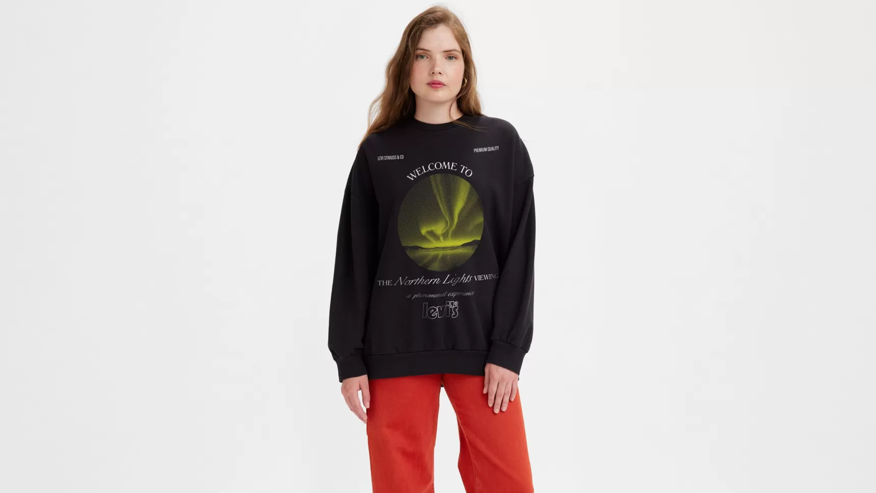 Cheap Graphic Prism Sweater Met Ronde Hals Dames Truien & Sweaters