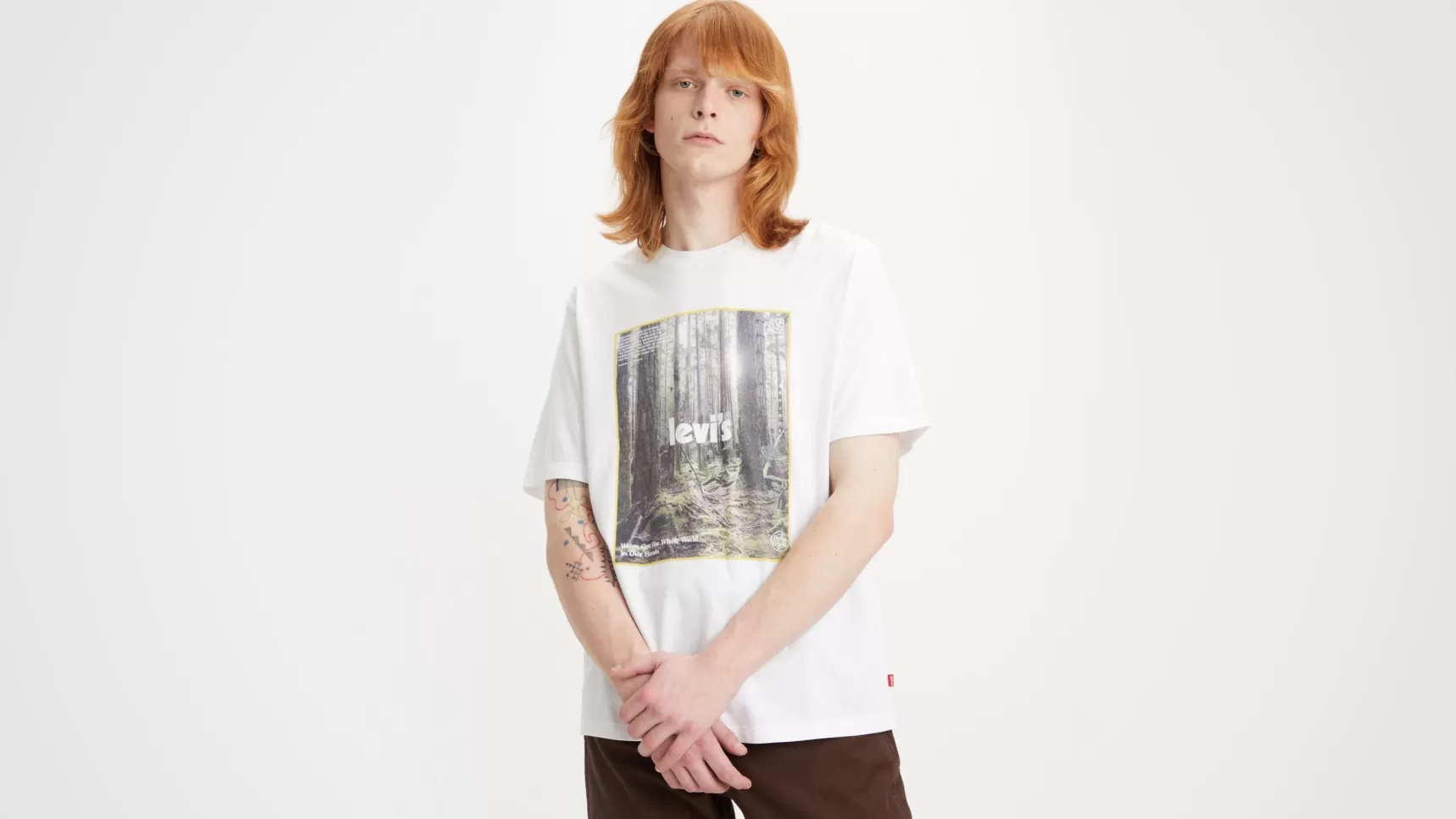 Store Graphic T-Shirt Met Relaxte Pasvorm En Korte Mouw Heren T-Shirts