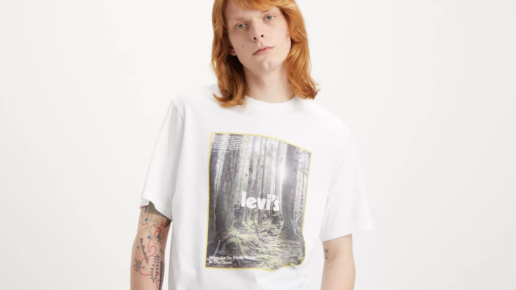 Store Graphic T-Shirt Met Relaxte Pasvorm En Korte Mouw Heren T-Shirts