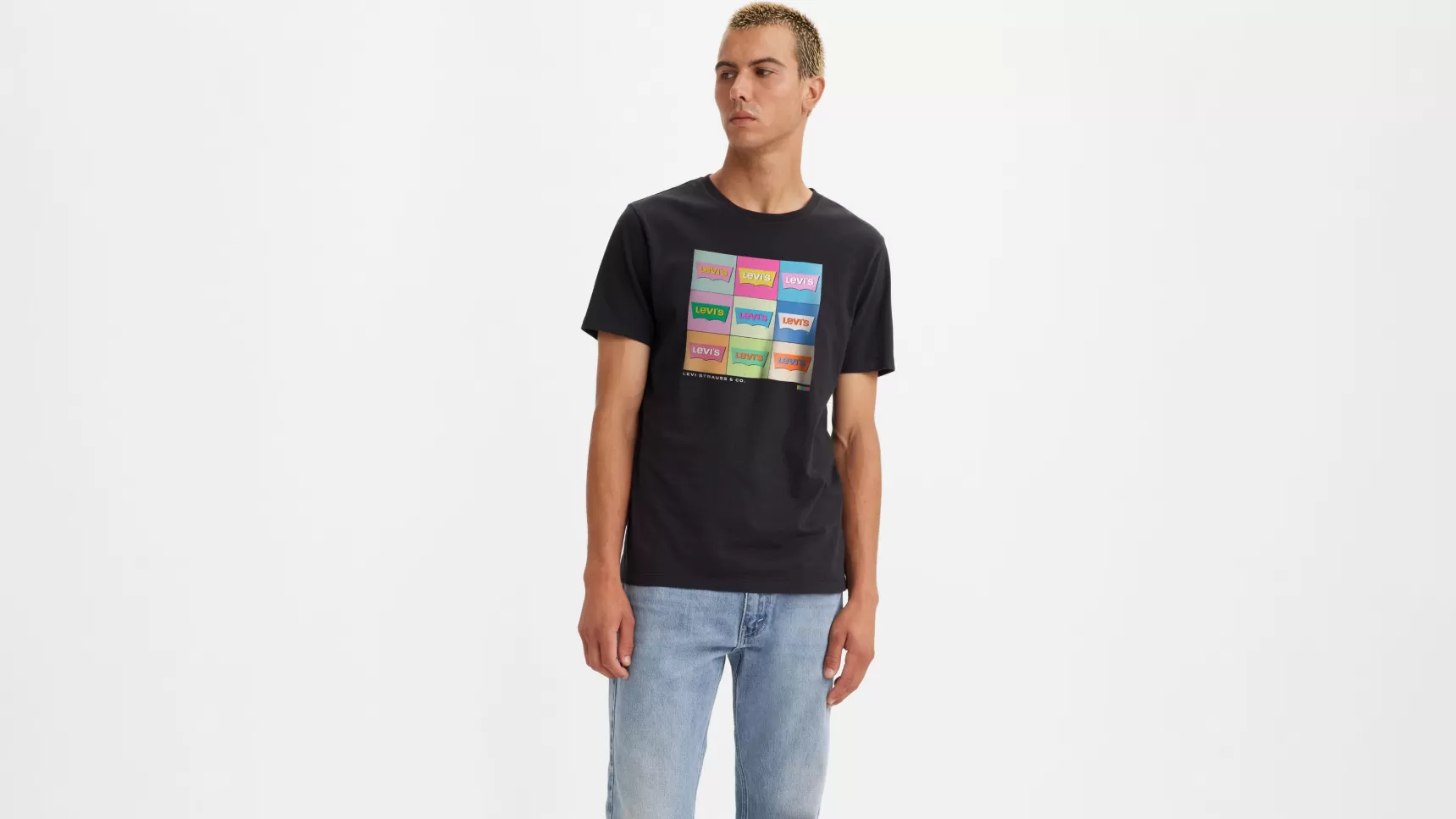 Store Graphic T-Shirt Met Ronde Hals Heren T-Shirts