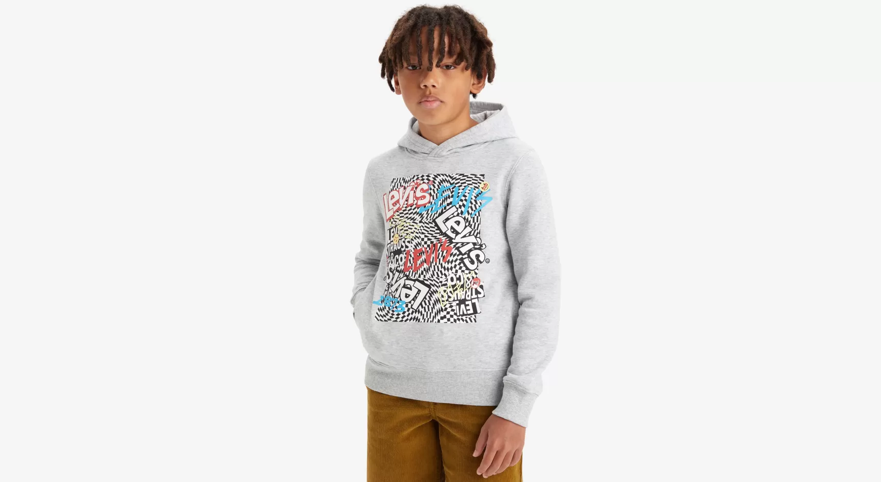 Store Illusion Logo Pullover Hoodie Voor Tieners Kinderen Tiener