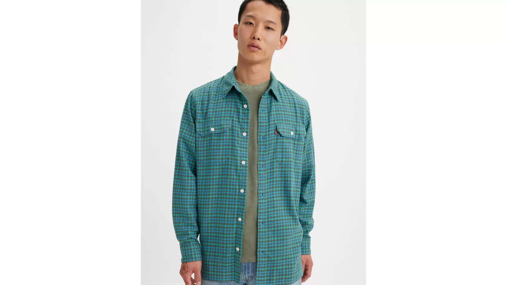 Sale Jackson Worker Overshirt Heren Overhemden