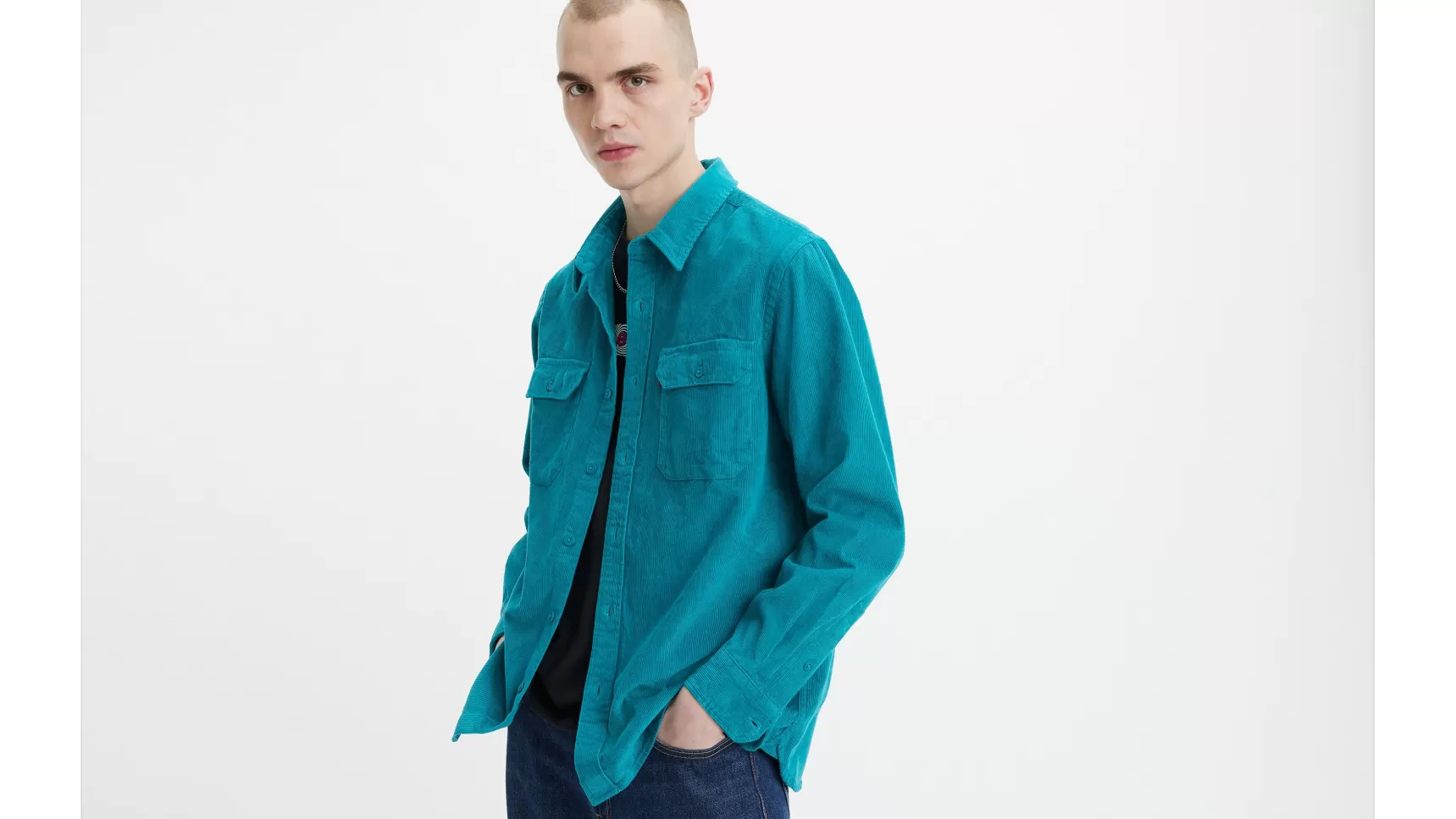 Discount Jackson Worker Overshirt Heren Overhemden