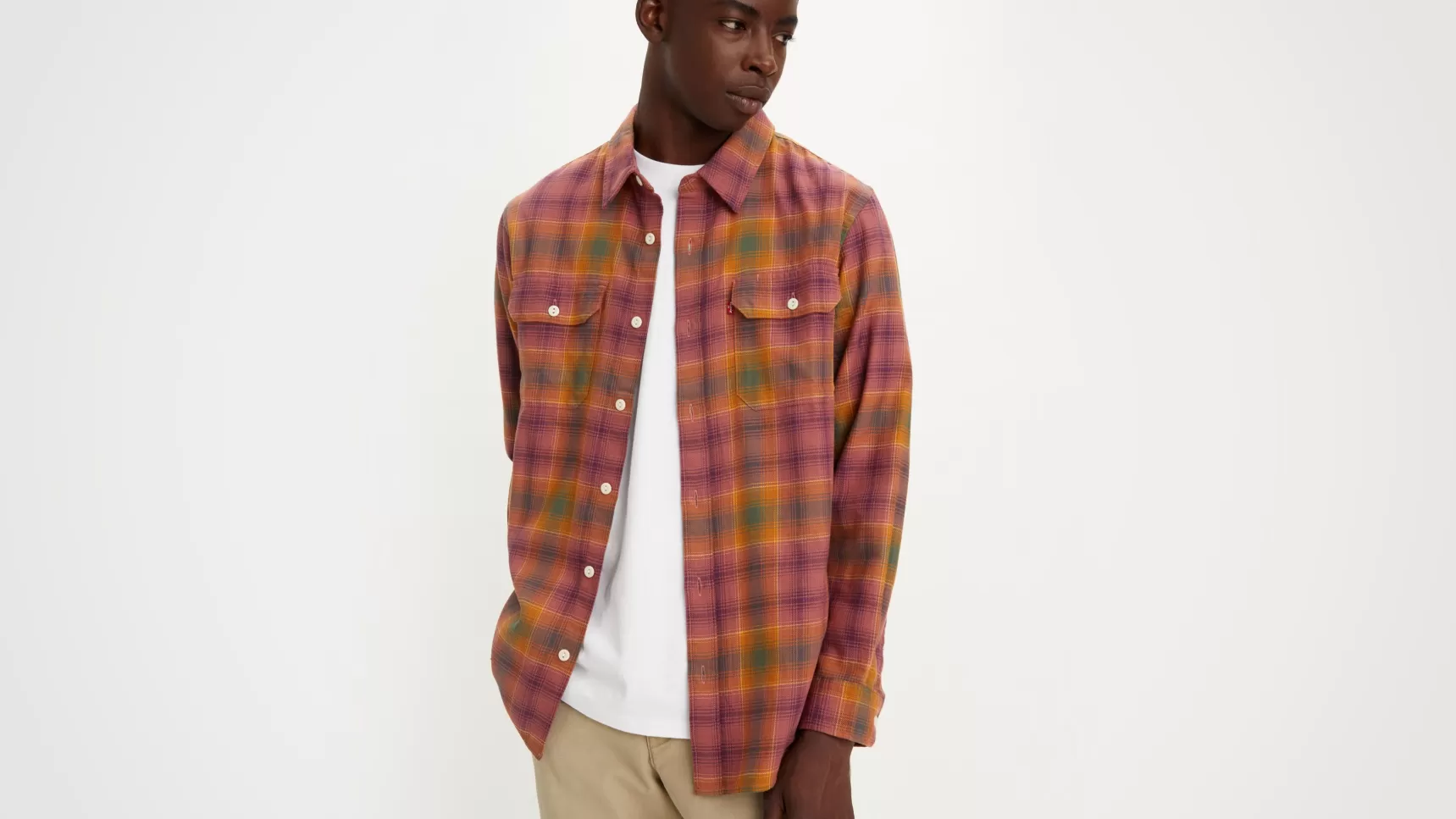 Online Jackson Worker Overshirt Heren Overhemden