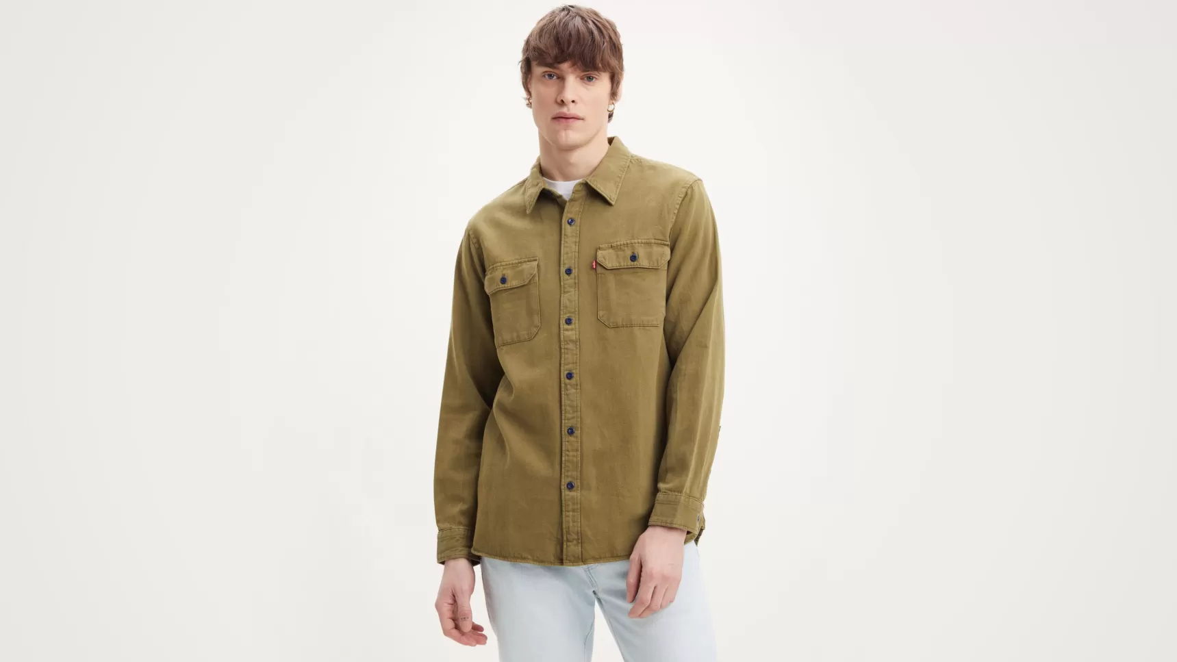 Shop Jackson Worker Overshirt Heren Overhemden