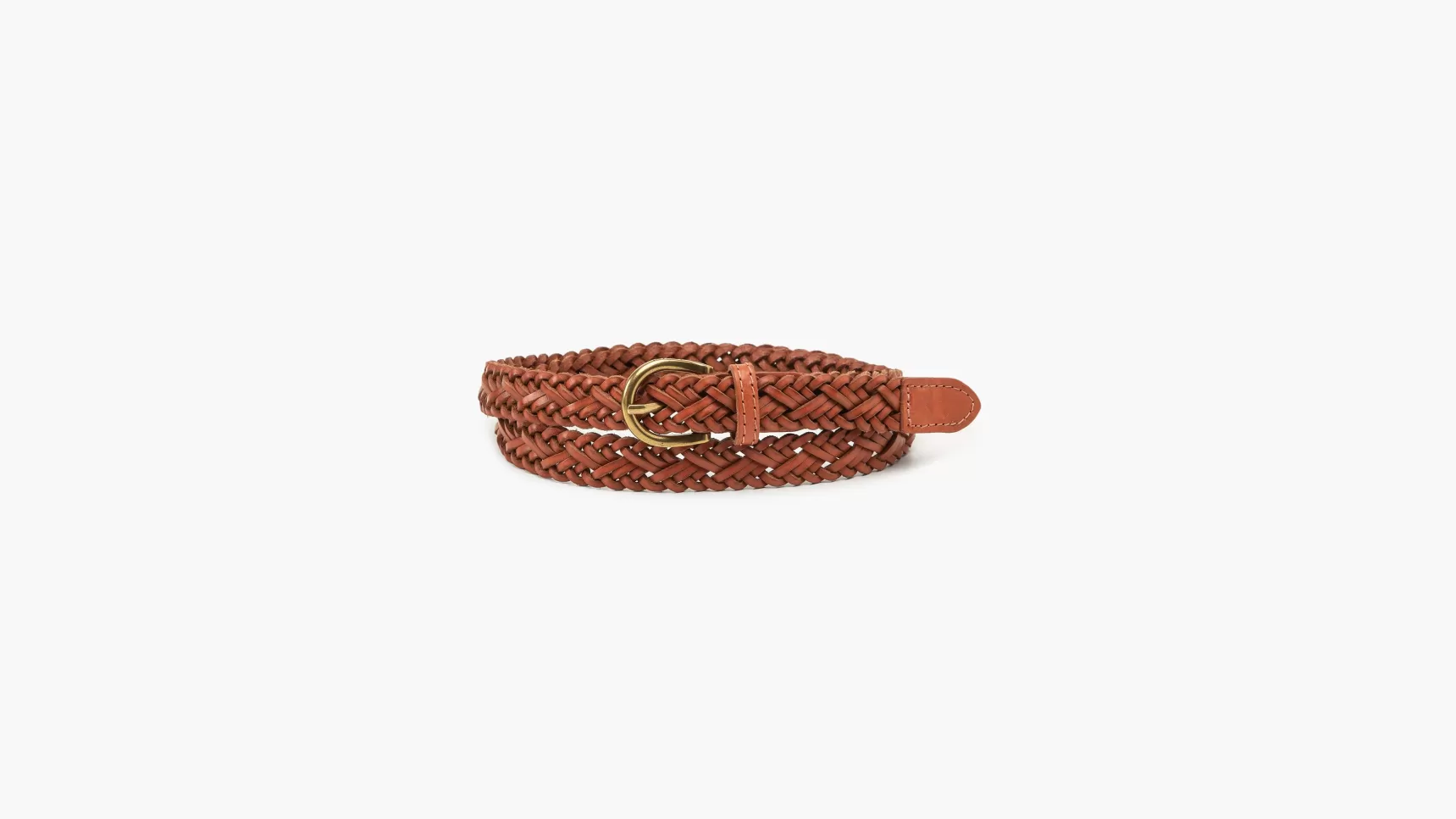 Shop Leather Braided Belt Dames Tassen & Accessoires