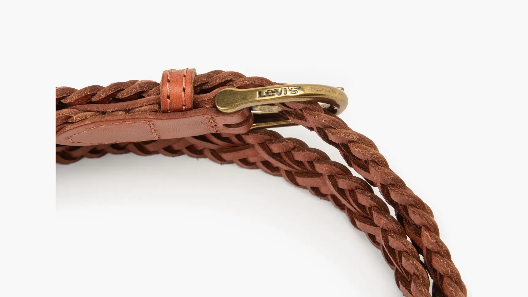 Shop Leather Braided Belt Dames Tassen & Accessoires