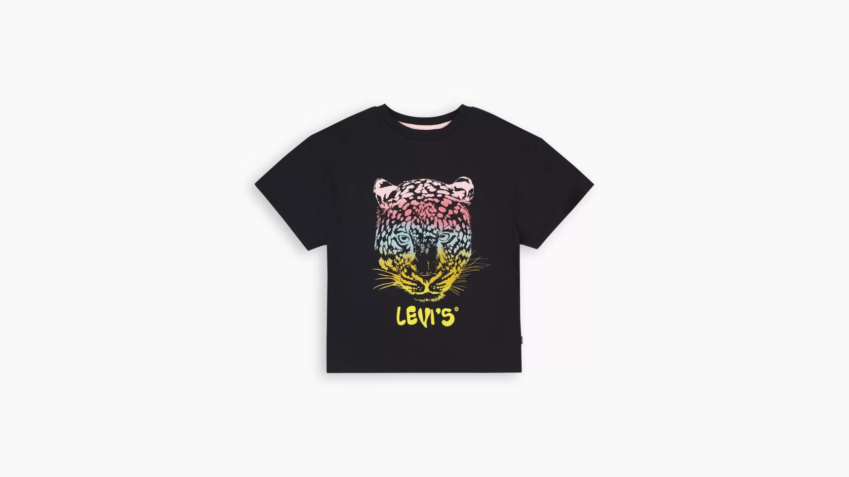 Outlet Leopard Oversized T-Shirt Kinderen Tiener