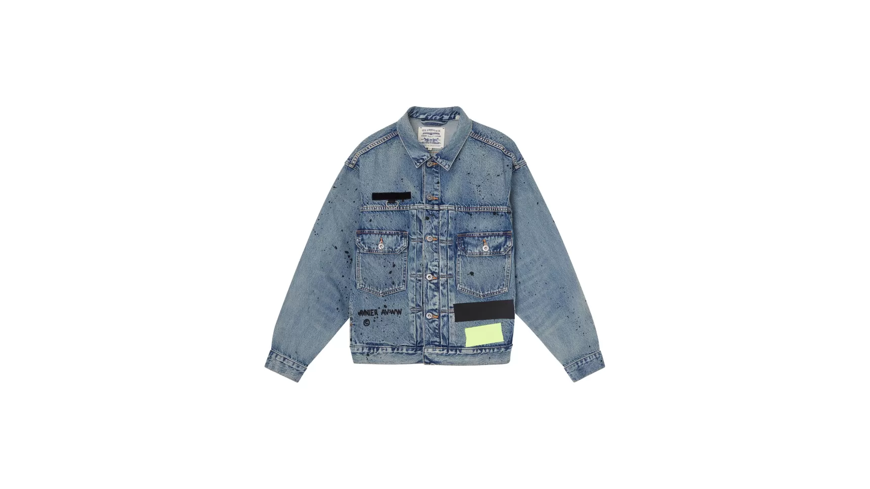 Best Sale ® By Avnier Oversized Type Ii Truckerjack Heren Spijkerjassen & Sherpas