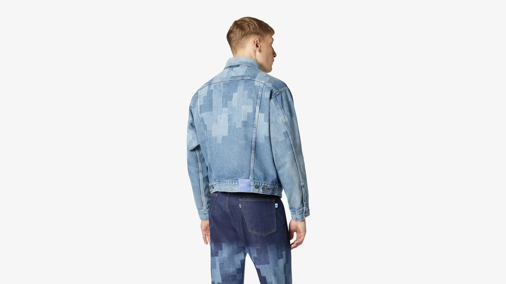 Sale ® By Marcelo Burlon Oversized Truckerjack Type Ii Heren Spijkerjassen & Sherpas