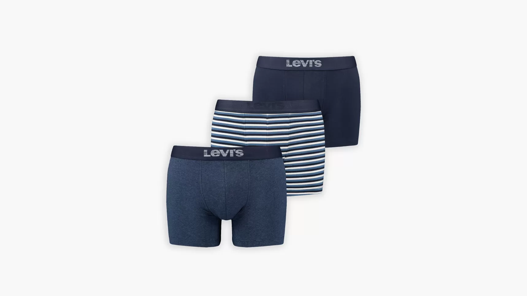 Best Denim Stripe Boxerslip Cadeauset - 3 Stuks Heren Ondergoed & Sokken