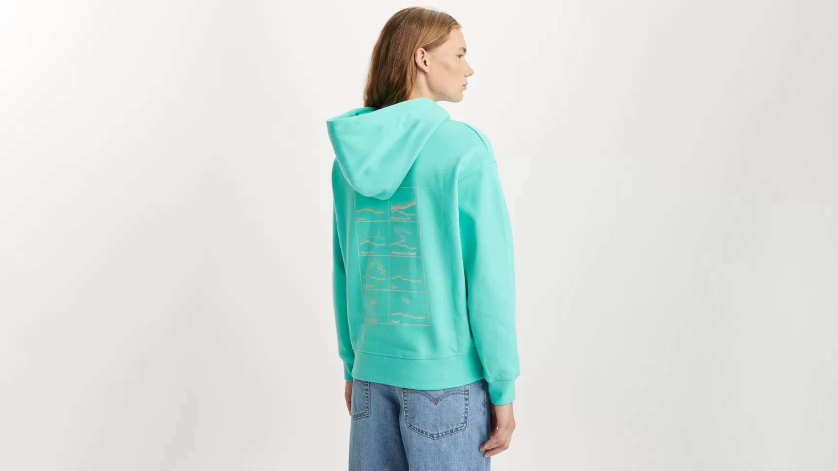 Sale ® Graphic Standard Hoodie Dames Truien & Sweaters