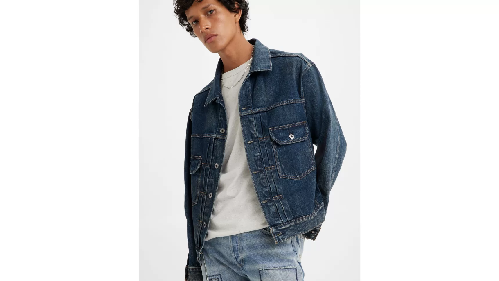 Store ® Made & Crafted® Oversized Type Ii Truckerjack Heren Spijkerjassen & Sherpas