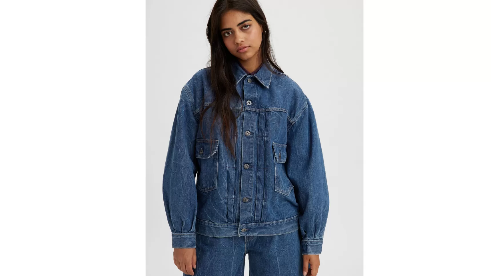 Cheap ® Made & Crafted® Tucked Type Ii Truckerjack Dames Spijkerjassen & Sherpas
