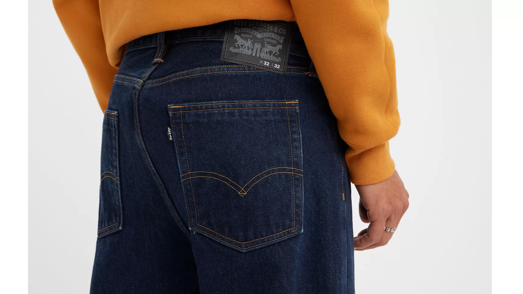 Fashion ® Skate™ Baggy Jeans Met 5 Zakken Heren Jeans