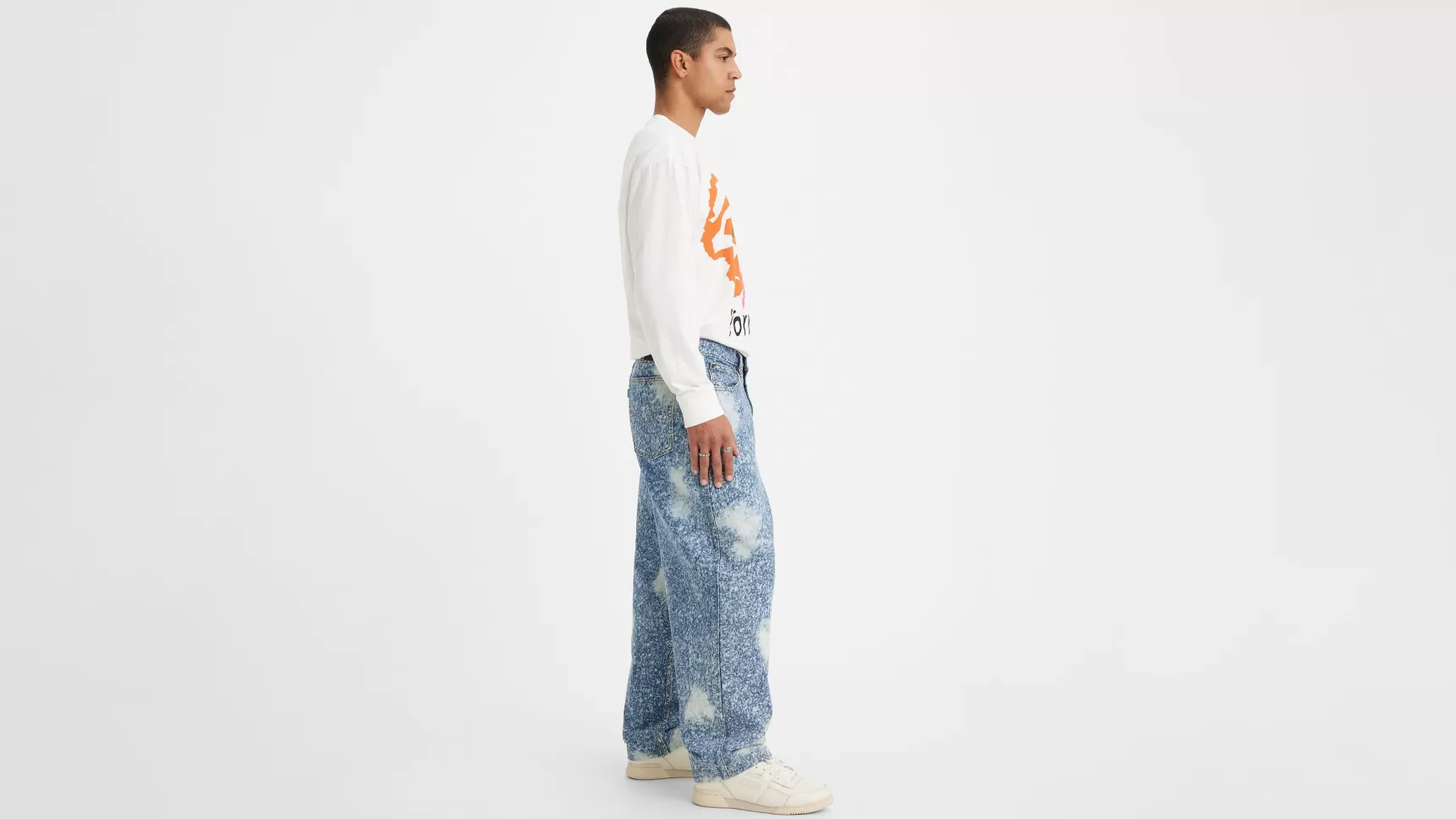 Discount ® Skate™ Super Baggy Jeans Heren Jeans