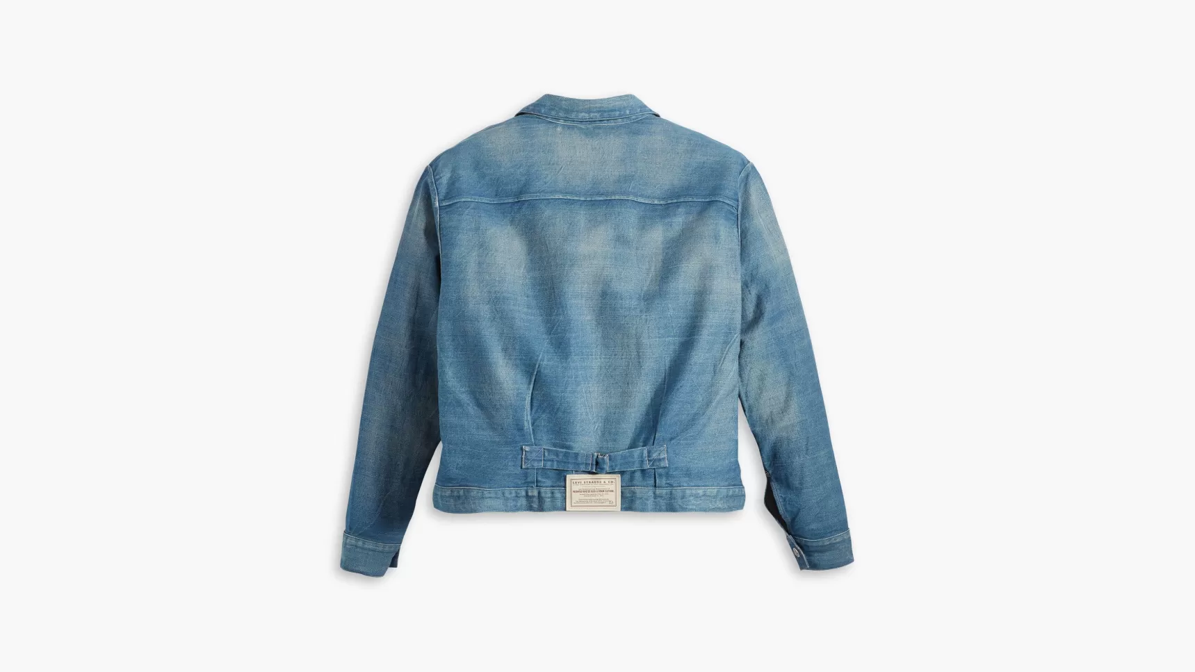 Store ® Vintage Clothing 1879 Pleated Blouse Jack Heren Spijkerjassen & Sherpas