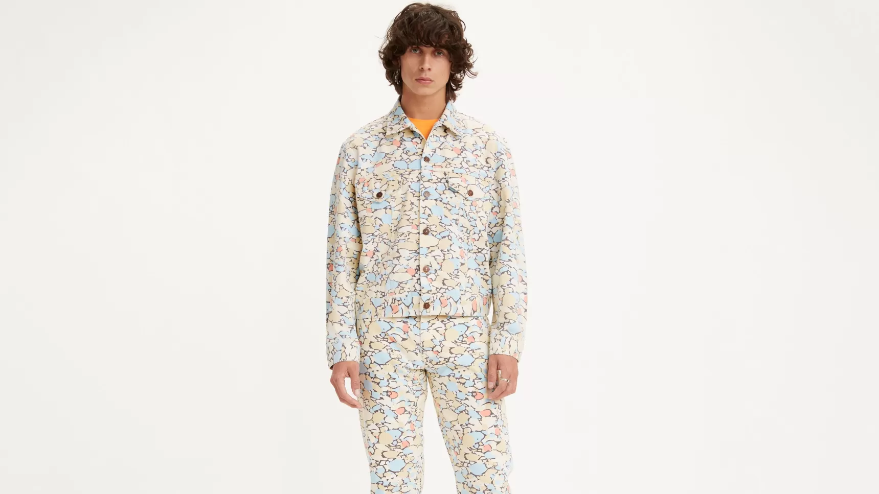 Store ® Vintage Clothing White Tab Truckerjack Heren Spijkerjassen & Sherpas