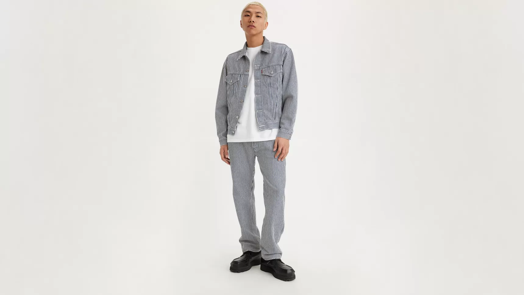 Clearance ® X Nigo Hickory Stripe 501® Jeans Heren Jeans