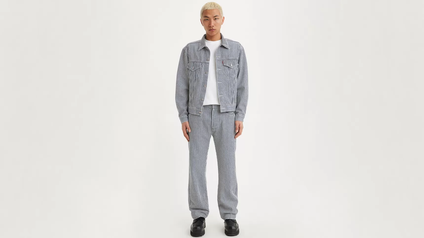 Clearance ® X Nigo Hickory Stripe 501® Jeans Heren Jeans