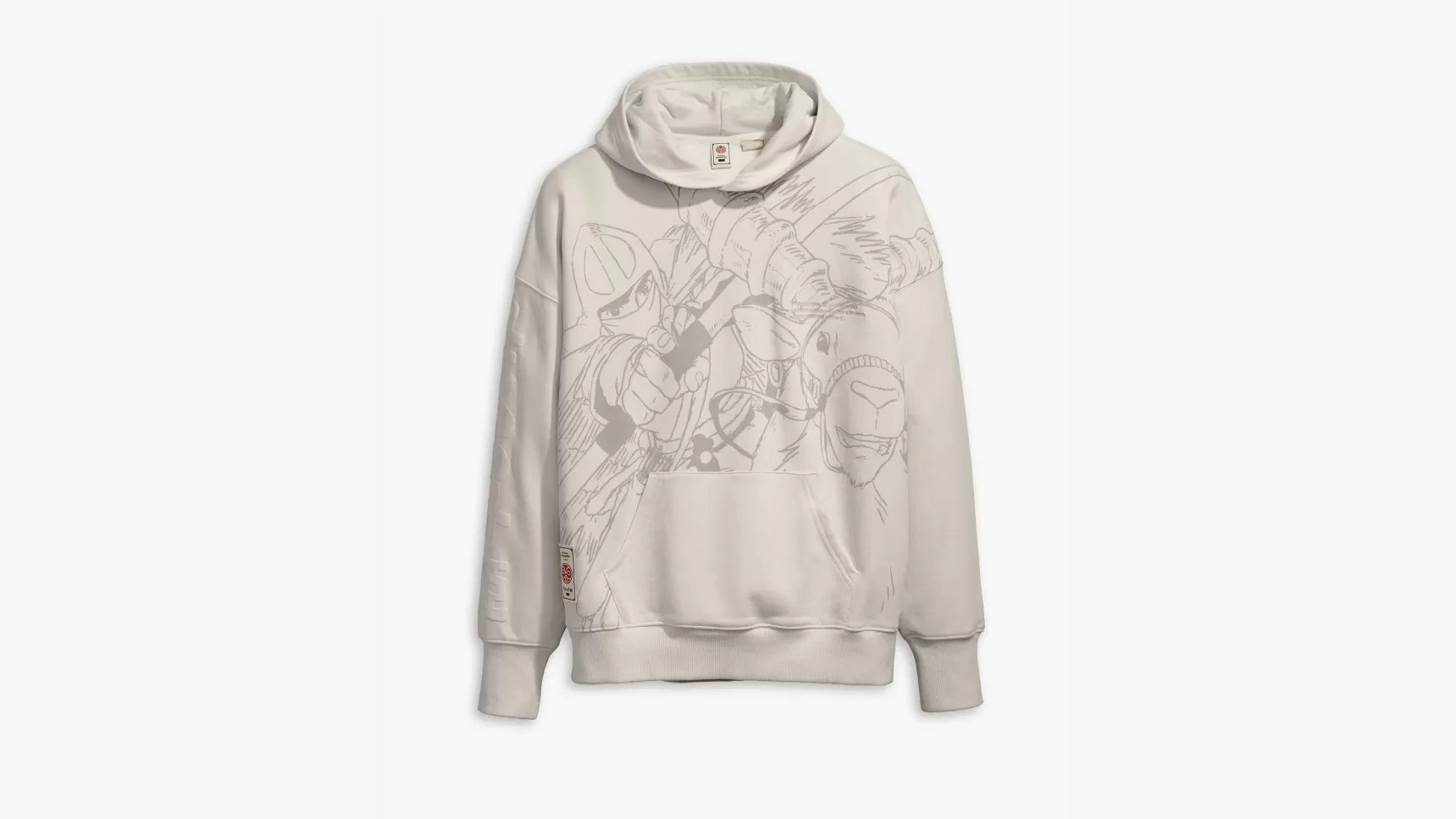 Best ® X Princess Mononoke Ashitaka Hoodie Heren Truien & Sweaters