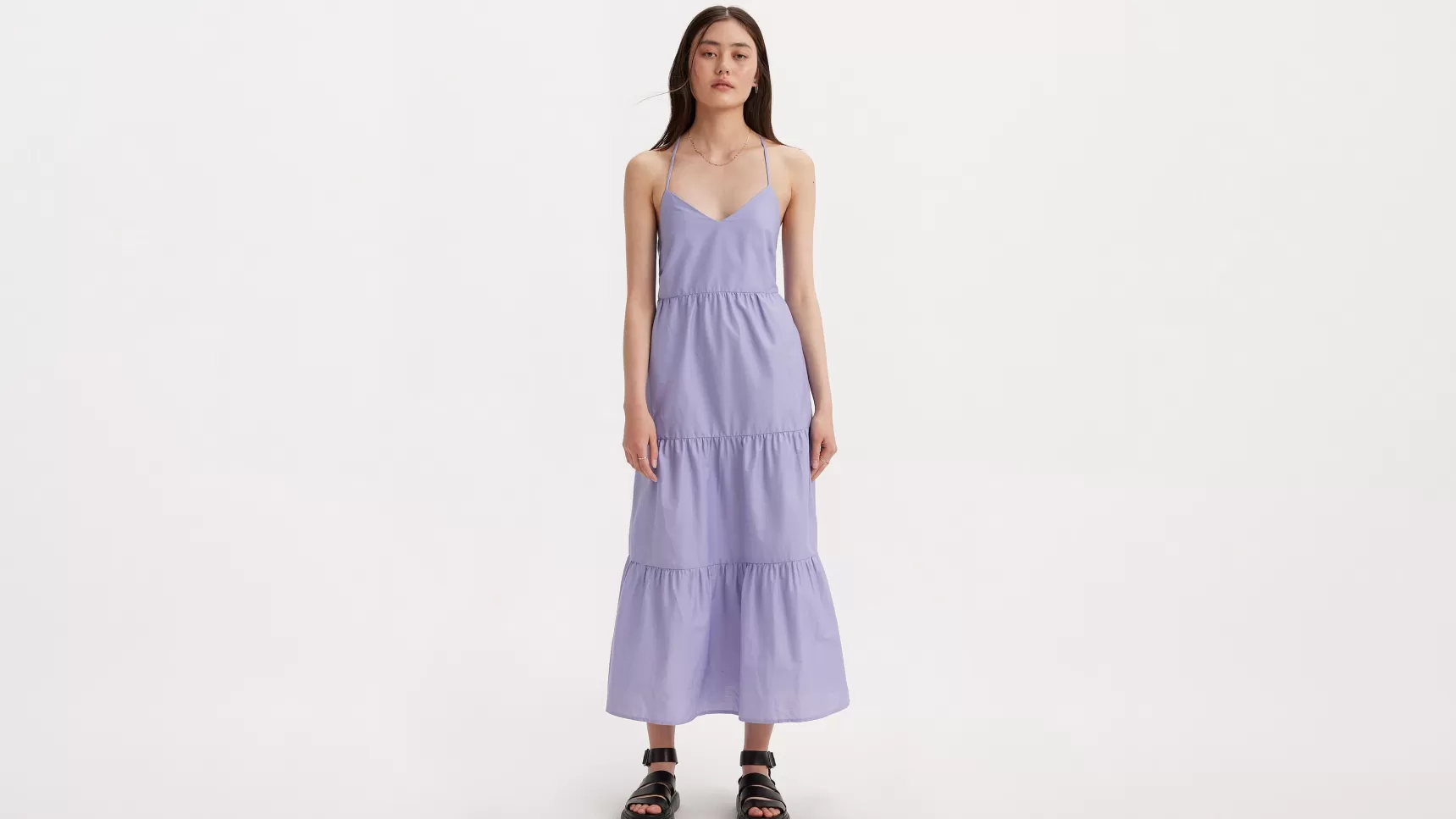 Store Maxi Slipdress Dames Jurken & Tuinbroeken