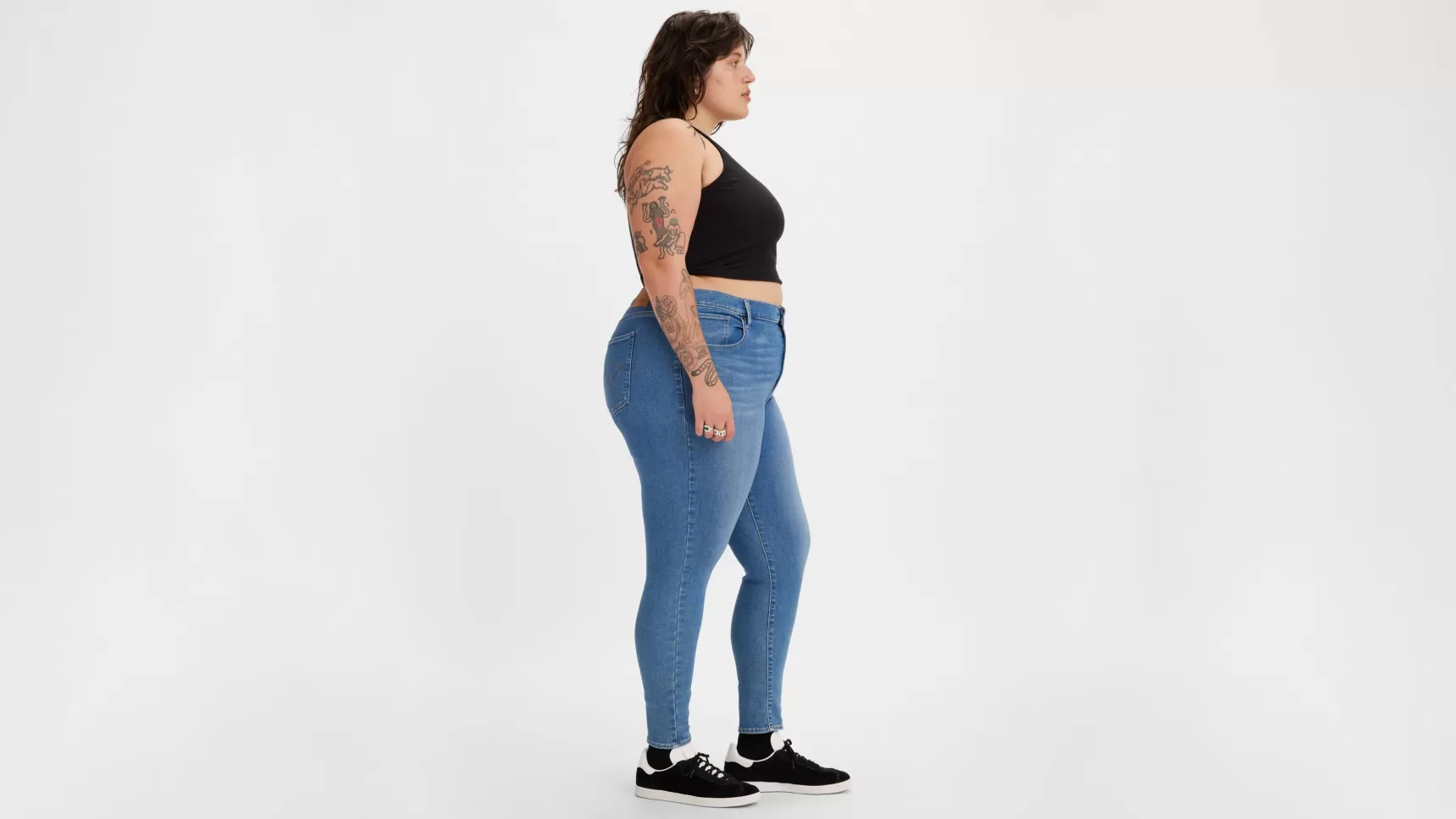 Best Mile High Superskinny Jeans (Grote Maat) Dames Jeans