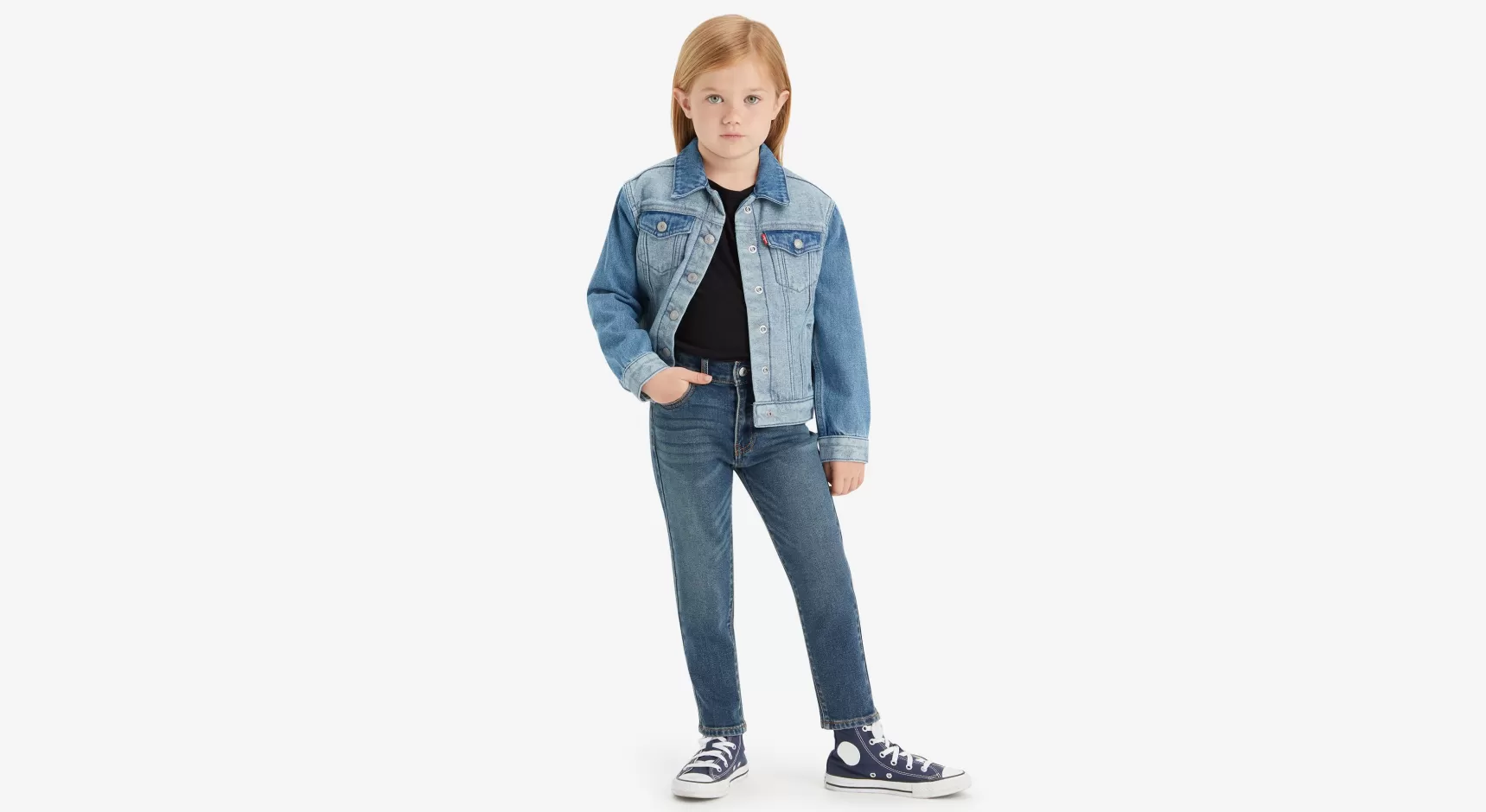 Clearance Mini Mom-Jeans Voor Kinderen Kinderen Peuter & Kids