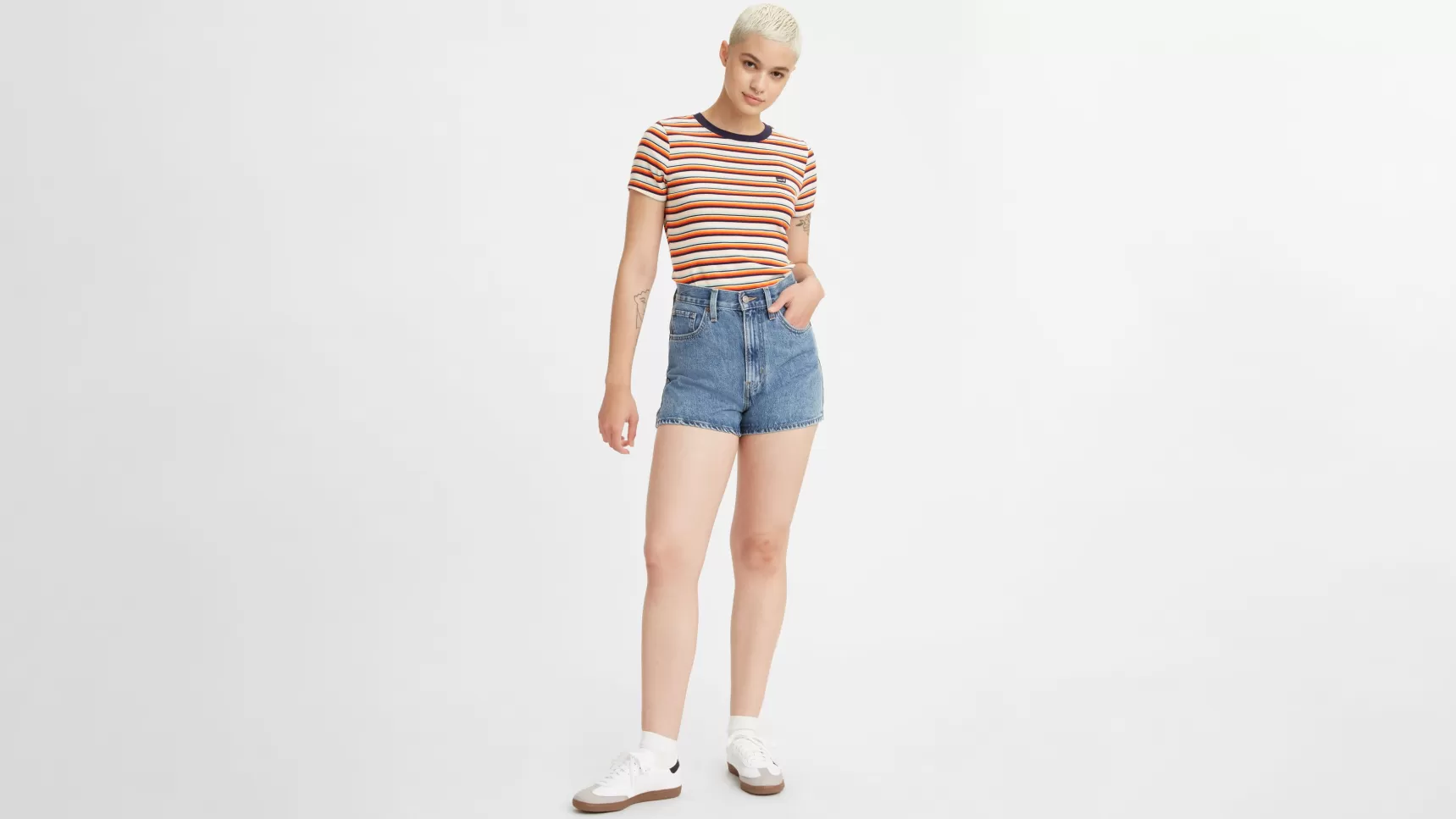 Fashion Mom Short Hoge Taille Dames Shorts & Rokken