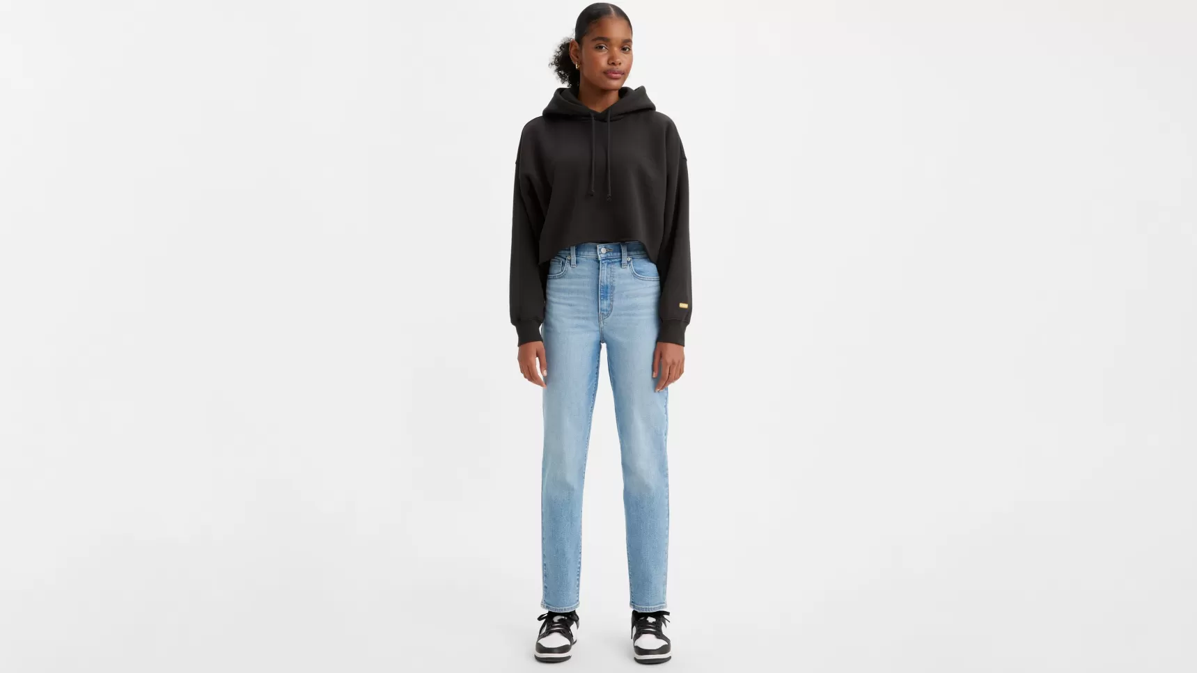 Online Mom-Jeans Met Hoge Taille Dames Jeans