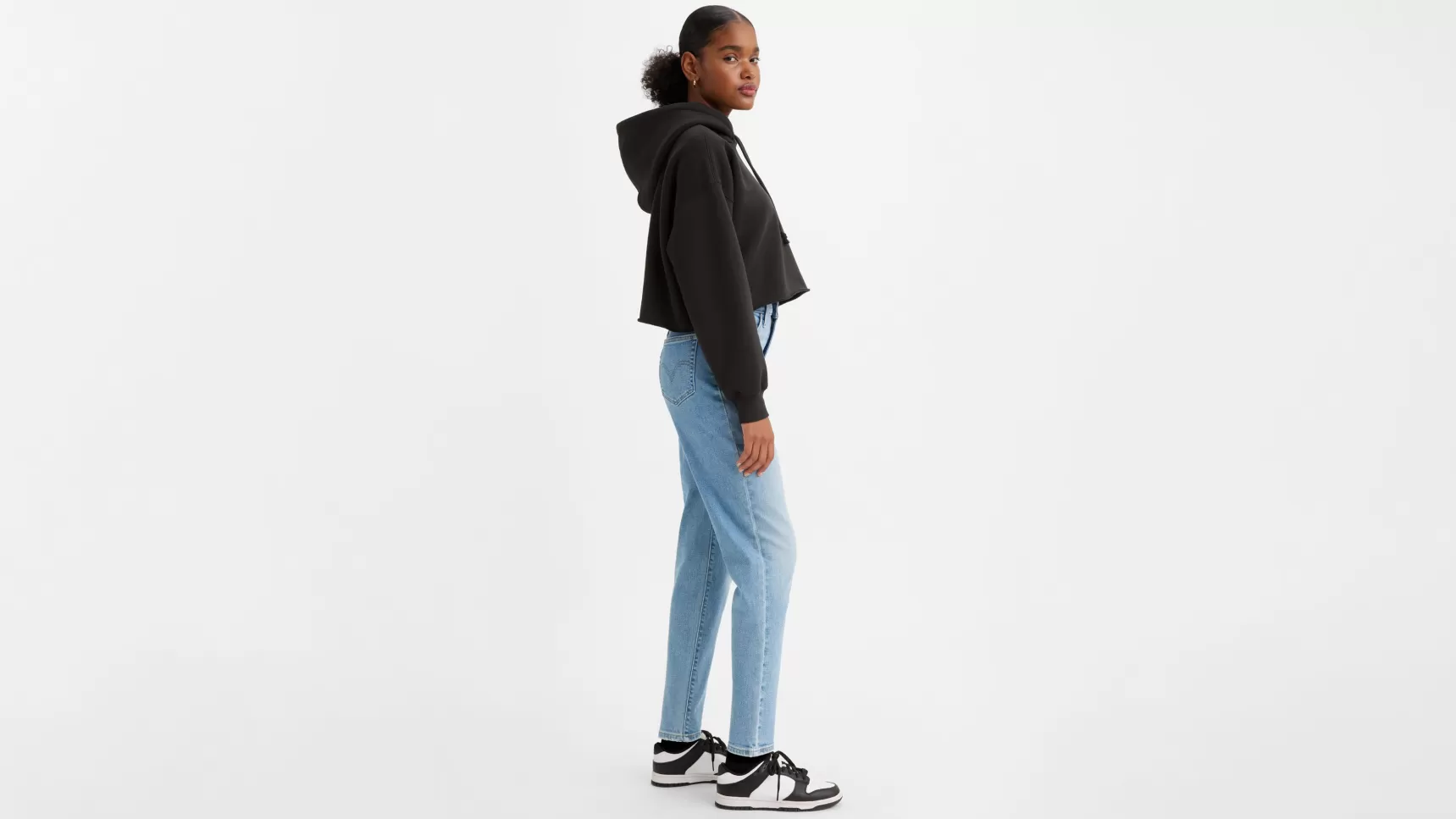 Online Mom-Jeans Met Hoge Taille Dames Jeans