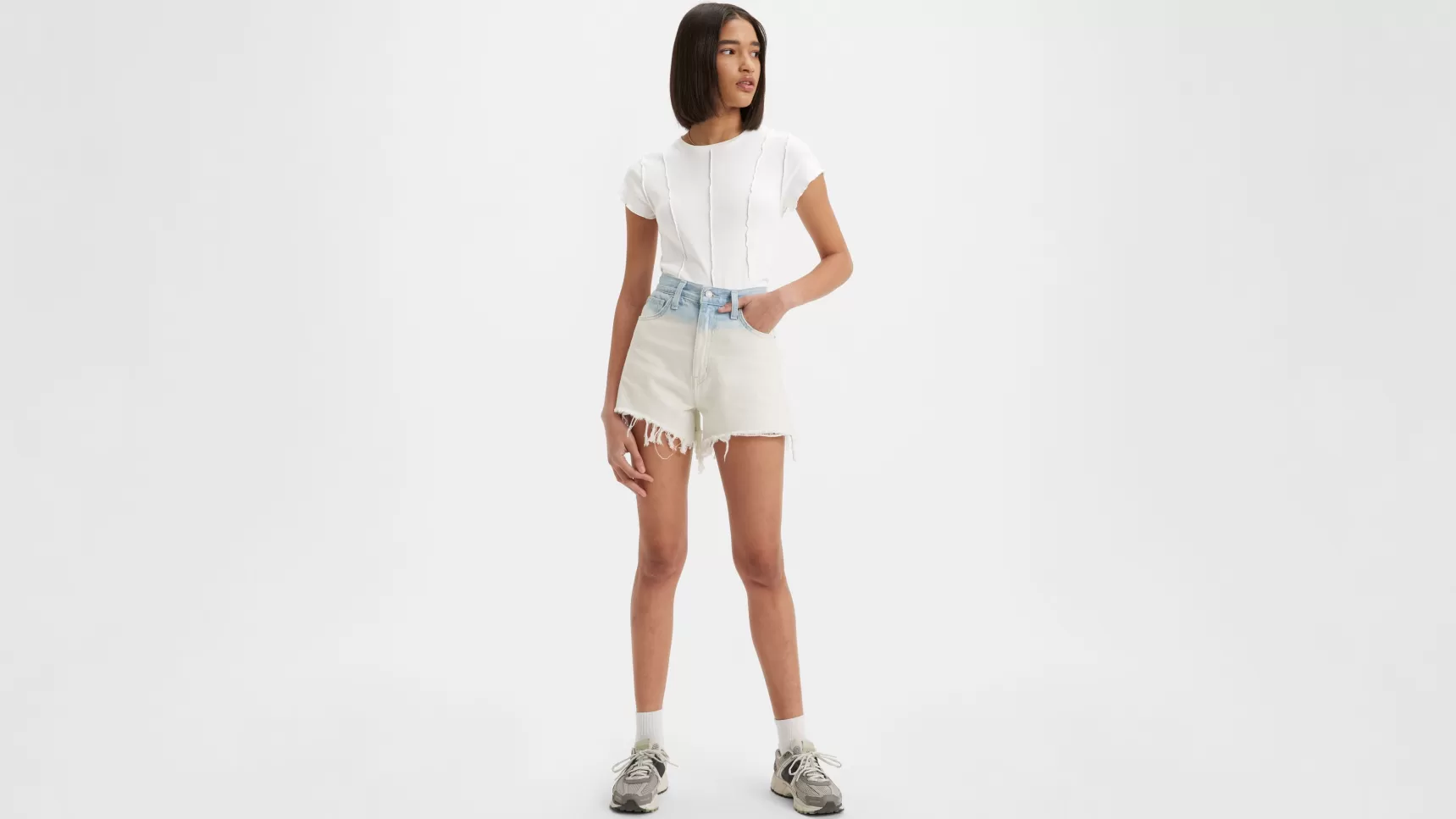 Outlet Mom-Short Met Hoge Taille Dames Shorts & Rokken