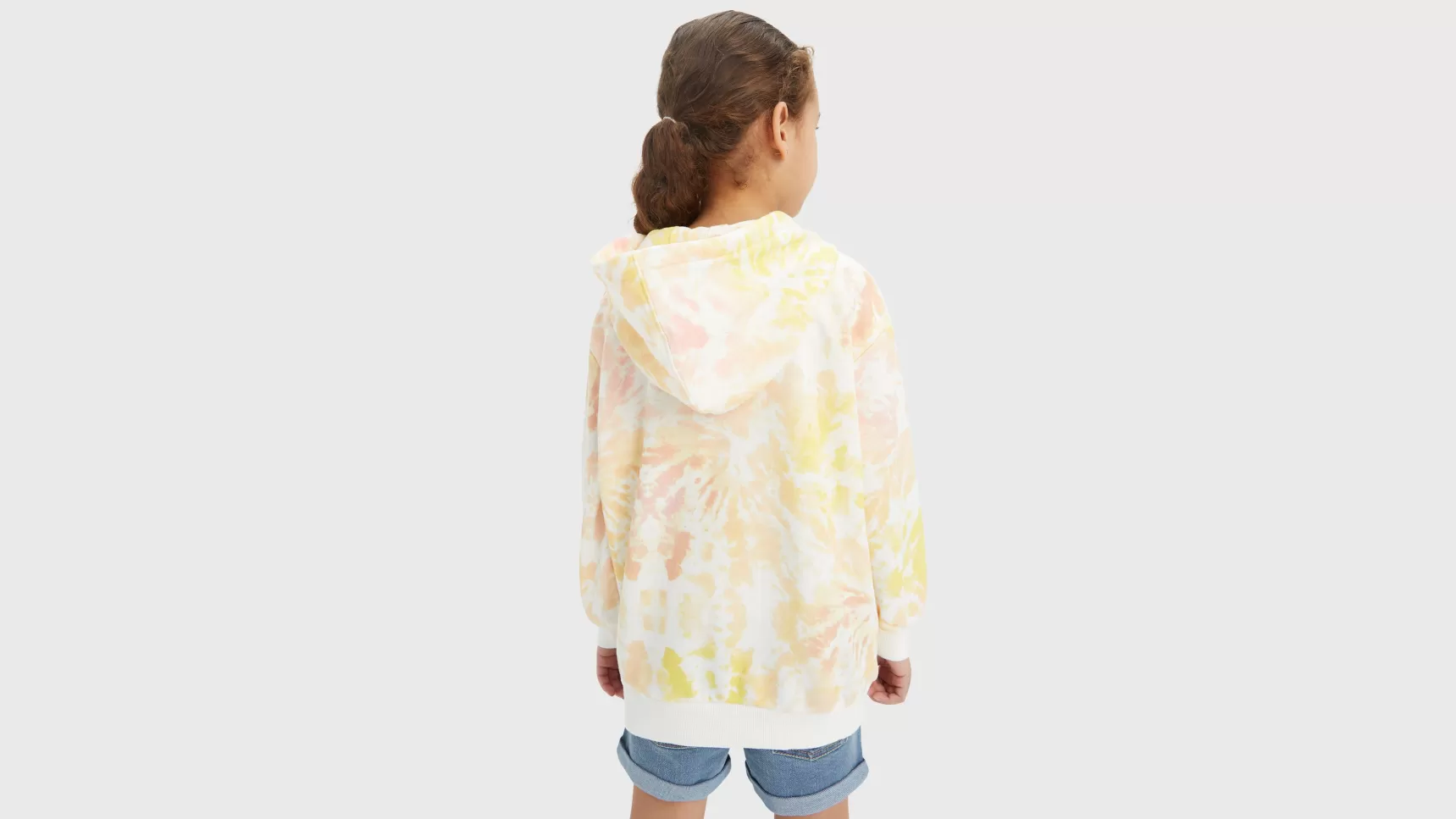 Discount Oversized Hoodie Met Print En Ritssluiting Kinderen Peuter & Kids