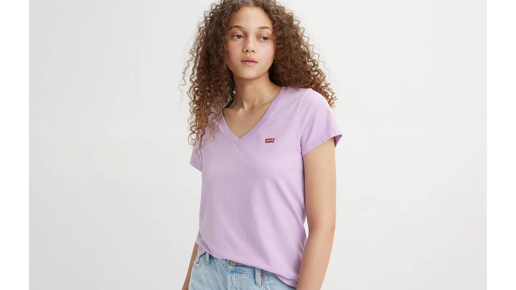 Outlet Perfect V-Hals T-Shirt Dames Tops & T-Shirts