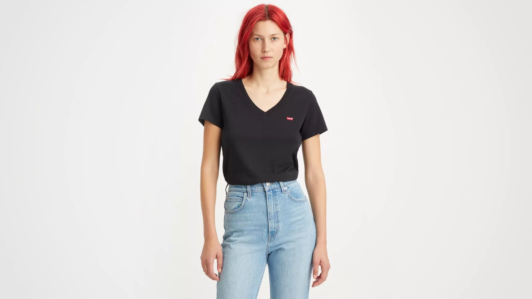 Flash Sale Perfect V-Hals T-Shirt Dames Tops & T-Shirts